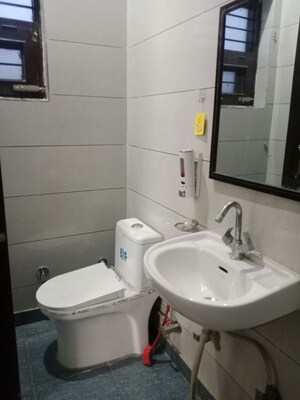 Bathroom in 1 RK Builder Floor at Huda – for Rent
