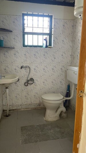 Bathroom in 1 RK Independent House at Shanthi Nagar – for Rent