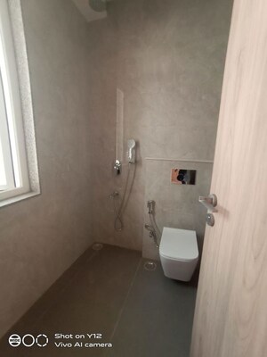 Bathroom in 3 BHK Builder Floor at Delhi Cantonment – for Rent