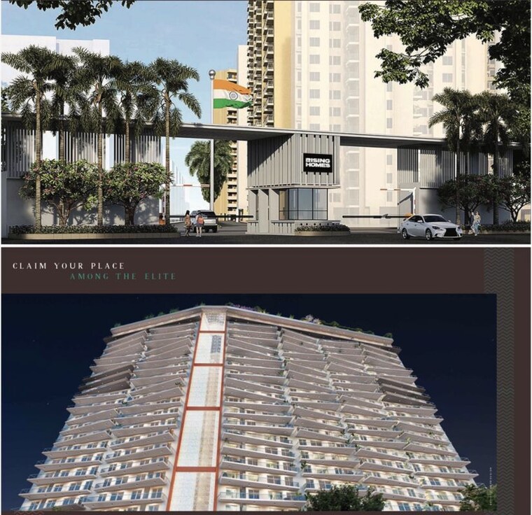 Exterior View, sare-the-grand 3.5 Bedroom 1850 Sq.Ft. Apartment In Sector 92 Gurgaon 10314257