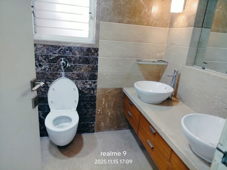 Bathroom, supreme-pallacio 4 Bedroom 2300 Sq.Ft. Apartment In Baner Pune 10309738