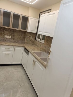 Kitchen in 3 BHK Builder Floor at Ansal API Esencia, Sector 67 – for Rent