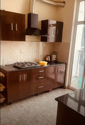 Kitchen in 3 BHK Apartment at Omaxe The Palace, Gomti Nagar – for Rent