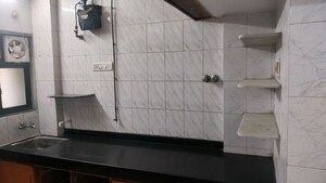 Bathroom in 1 BHK Apartment at Rutu Enclave, Kasarvadavali – for Rent