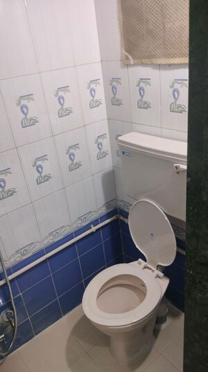 Bathroom in 1 BHK Apartment at Rutu Enclave, Kasarvadavali – for Rent
