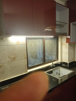 Kitchen in 4 BHK Apartment at Doordarshan Apartment, Sector 45 – for Rent