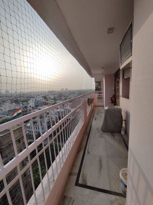 Balcony in 4 BHK Apartment at Doordarshan Apartment, Sector 45 – for Rent