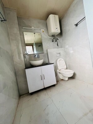 Bathroom in 3 BHK Builder Floor at Sushant Lok Iii – for Rent