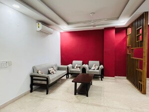 Living Room in 3 BHK Builder Floor at Sushant Lok Iii – for Rent