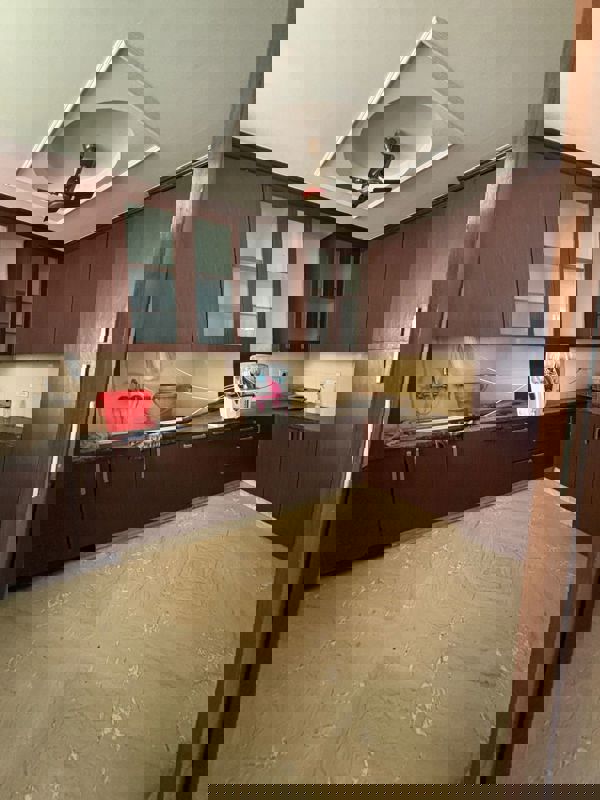 Kitchen in 3 BHK Builder Floor at Jungpura Extension – for Sale