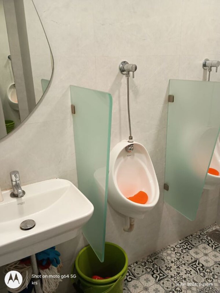 Bathroom, millenium-tower Commercial Office Space 2700 Sq.Ft. In Kopar Khairane Navi Mumbai 10314488