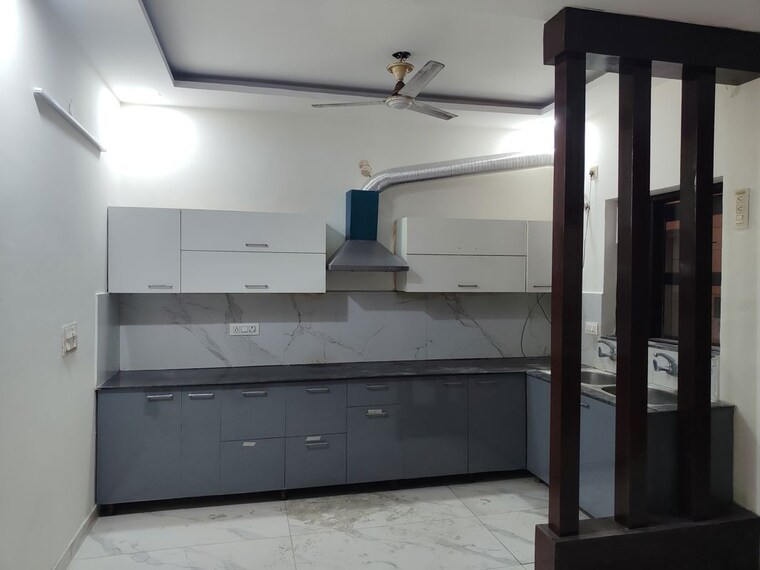 Kitchen, dhakoli 3 Bedroom 1100 Sq.Ft. Builder Floor In Dhakoli Zirakpur 10314512