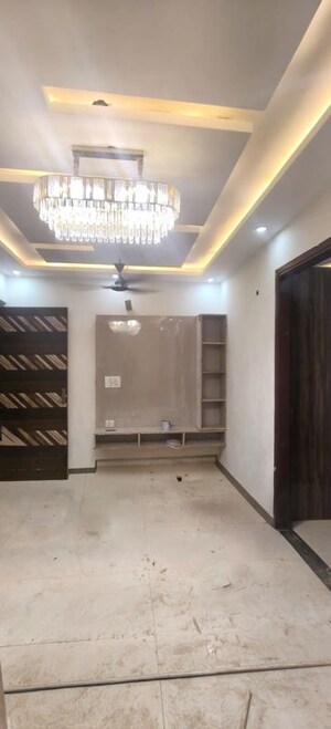 Living Room in 3 BHK Builder Floor at Dhakoli – for Sale