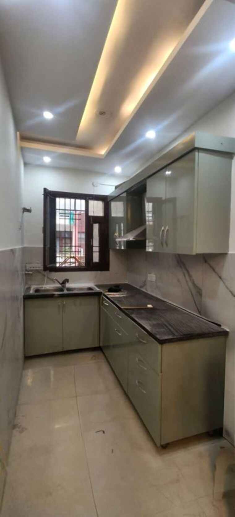 Kitchen, dhakoli 3 Bedroom 900 Sq.Ft. Builder Floor In Dhakoli Zirakpur 10314533