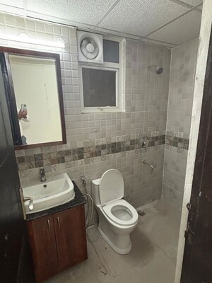 Bathroom in 2 BHK Builder Floor at Signature Global Park 4 and 5, Sohna Sector 36 – for Rent