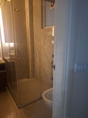 Bathroom in 4 BHK Builder Floor at Sushant Lok I – for Sale