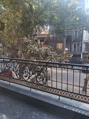 Balcony in 4 BHK Builder Floor at Sushant Lok I – for Sale