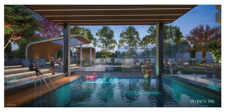 Swimming Pool, jn-aa-privilege 3 Bedroom 940 Sq.Ft. Apartment In Punawale Pune 10314560