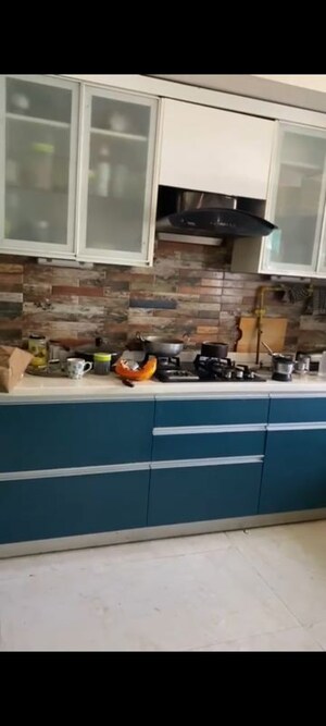 Kitchen in 3 BHK Apartment at Jal Vayu Vihar Noida, Sector 21 – for Rent