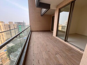Balcony in 3 BHK Apartment at The Prestige City, Mulund West – for Rent