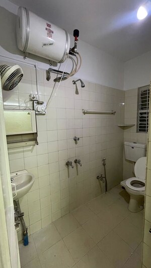 Bathroom in 2 BHK Apartment at Aundh – for Rent