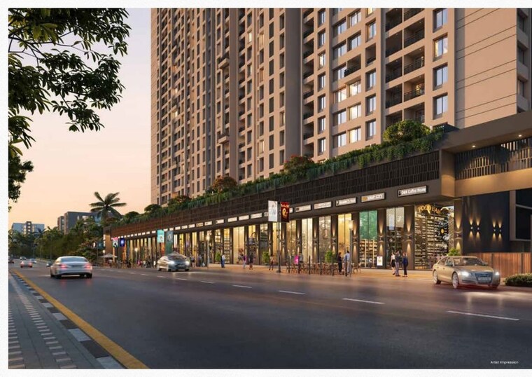 Exterior View, garve-akshara-grandeur 3 Bedroom 1053 Sq.Ft. Apartment In Punawale Pune 10314626