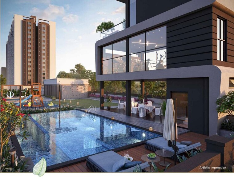 Exterior View, lifecraft-the-fourth-axis 3 Bedroom 987 Sq.Ft. Apartment In Punawale Pune 10314678