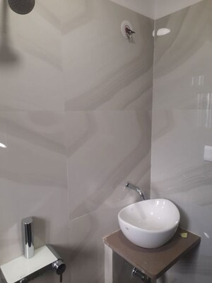 Bathroom in 1 BHK Apartment at Gurukrupa Anantam, Kannamwar Nagar – for Rent