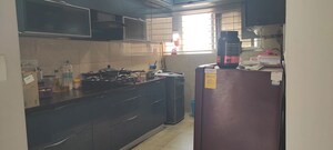 Kitchen in 3 BHK Builder Floor at Prestige High Fields, Gachibowli – for Sale