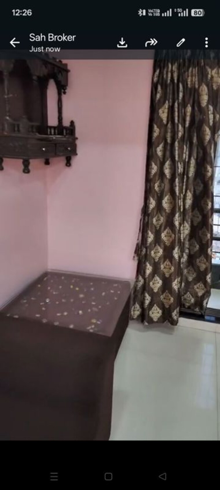 Bedroom, jaydeep-park 2 Bedroom 825 Sq.Ft. Apartment In Majiwada Thane 10314825