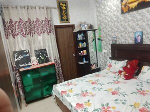 Living Room in 2 BHK Builder Floor at Guru Nanak Enclave, Dhakoli – for Sale