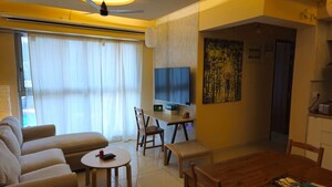 Living Room in 2 BHK Apartment at Shapoorji Pallonji Alpine 2, Kandivali East – for Rent