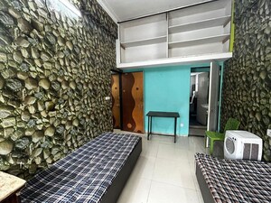 Balcony in 1 RK Apartment at Lunkad Valencia Apartments, Viman Nagar – for Rent