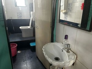 Bathroom in 1 RK Apartment at Lunkad Valencia Apartments, Viman Nagar – for Rent