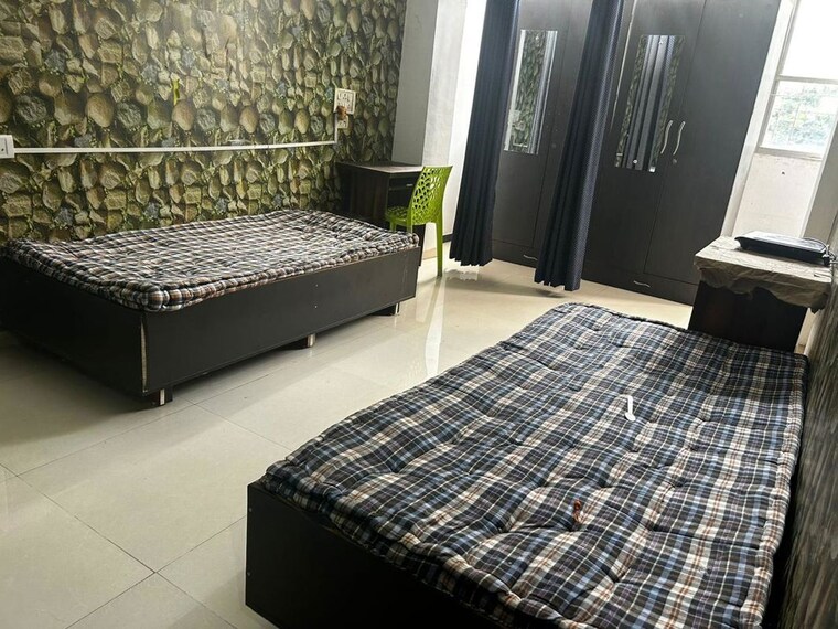 Bedroom, lunkad-valencia-apartments 1 RK 300 Sq.Ft. Apartment In Viman Nagar Pune 10314853