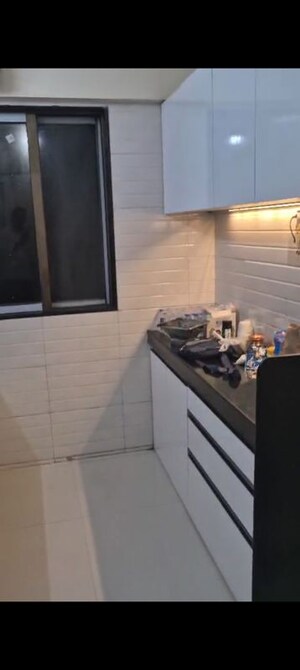 Kitchen in 1 BHK Builder Floor at Shivraj Heights Apartments, Kandivali West – for Rent