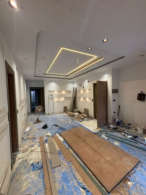 Kitchen in 3 BHK Builder Floor at Sainik Colony – for Sale