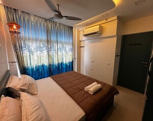 Bedroom in 3 BHK Apartment at Luxora Crystal Antara, Manpada – for Rent