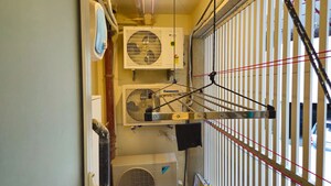 Kitchen in 2 BHK Apartment at Shapoorji Pallonji Astron, Kandivali East – for Rent