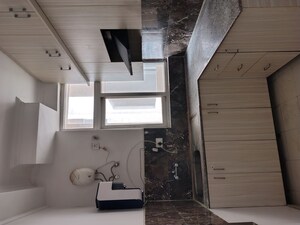 Kitchen in 3 BHK Apartment at Amrapali Riverview, Amrapali Leisure Valley – for Rent