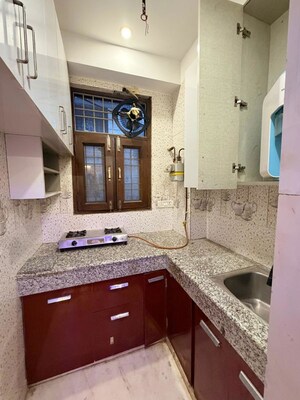 Kitchen in 2 BHK Builder Floor at Chattarpur – for Rent