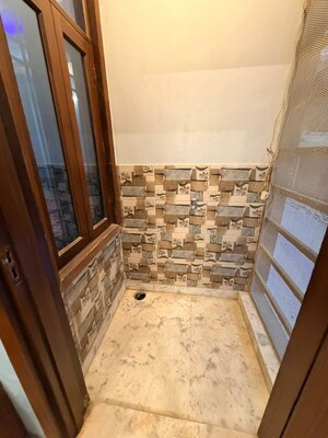 Staircase in 2 BHK Builder Floor at Chattarpur – for Rent