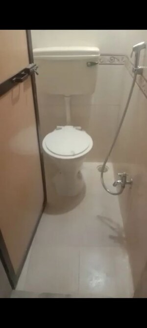 Bathroom in 1 BHK Apartment at Airoli Sector 8a – for Rent