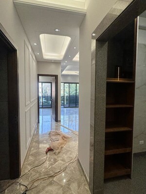 Building Lobby in 3 BHK Builder Floor at Shivalik Colony – for Rent