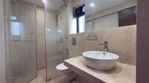 Bathroom in 3 BHK Apartment at Godrej Platinum Mumbai, Vikhroli East – for Rent