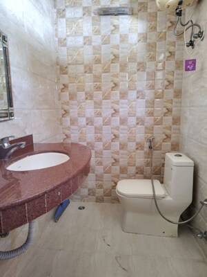 Bathroom in 2 BHK Builder Floor at Green Park – for Rent
