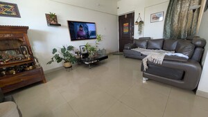 Living Room in 2 BHK Apartment at Magarpatta City Cosmos, Magarpatta Road – for Sale