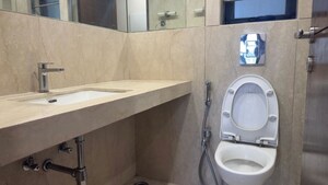 Bathroom in 3 BHK Apartment at Godrej Platinum Mumbai, Vikhroli East – for Rent