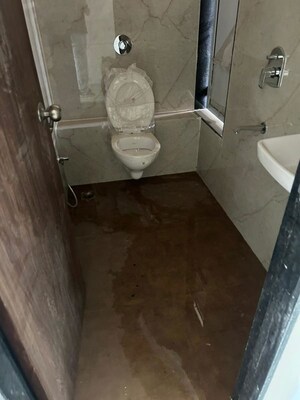 Bathroom in 2 BHK Apartment at A K Taj Imperial, Ulwe – for Rent