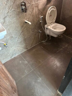 Bathroom in 2 BHK Apartment at A K Taj Imperial, Ulwe – for Rent